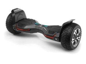 Gyroor Warrior 8.5 inch All Terrain Off Road Hoverboard with Bluetooth Speakers and LED Lights, UL2272 Certified Self Balancing Scooter 2018(Black)
